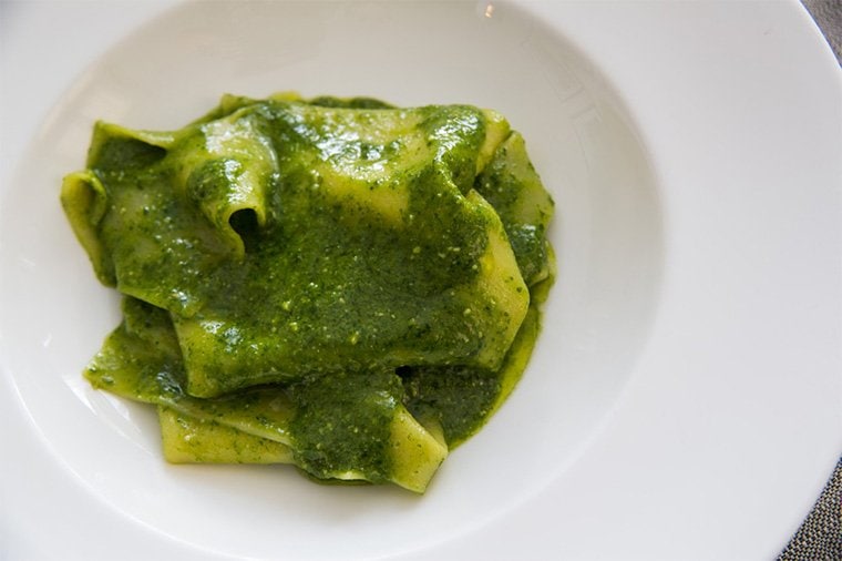 pranzo-aziendale-genova Lasagne al pesto